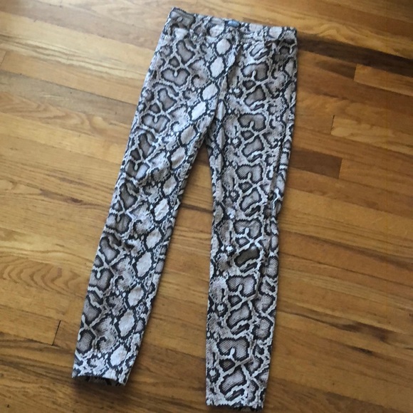 Zara snake print jeans - Picture 2 of 4